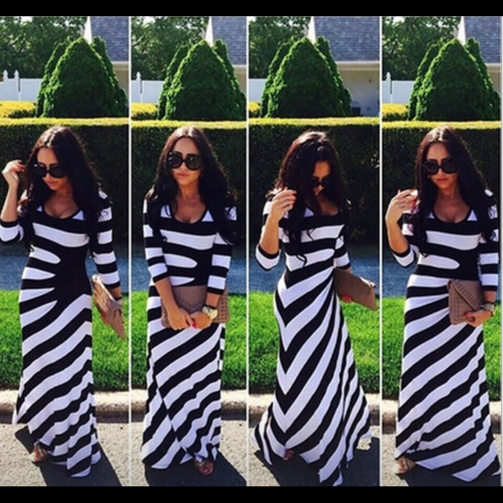 Long maxi dress